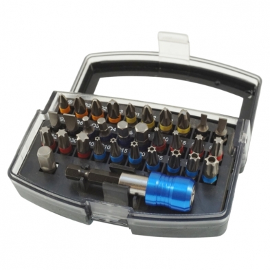 Identificación rápida de piezas mediante código de colores.