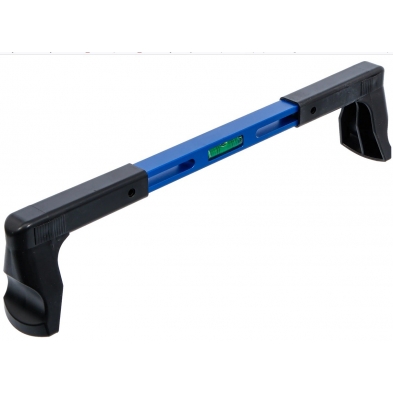 Herramienta de alineación de volantes de dirección con nivel | Ajustable Ø255–350 mm