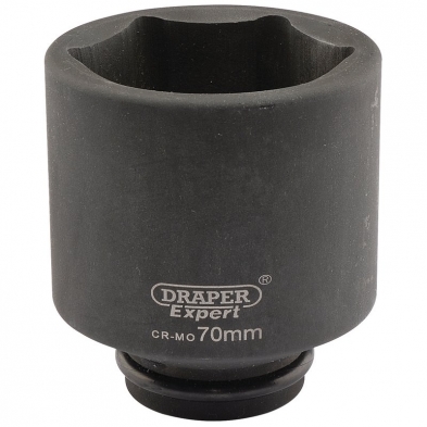 Llave de vaso de impacto largo 70 mm 3/4"| Hexagonal