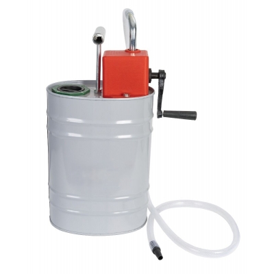 Bomba manual con depósito de 10 Litros y manguera.
