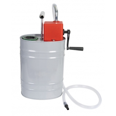 Bomba manual con depósito de 10 Litros y manguera.