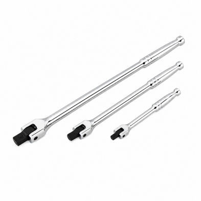 Manerales articulados de 1/2", 3/8" & 1/4" con cabeza articulada 180 grados para uso profesional.