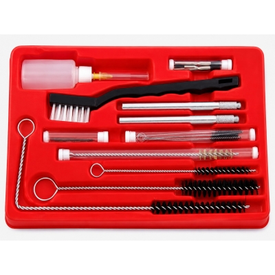 Kit Cepillos de limpieza para pistolas de pintura, aerógrafos & multiusos | 22 piezas
