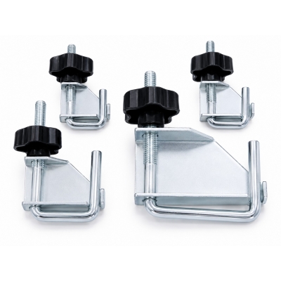 Pinzas para obturar mangueras | Juego 4 uds 10–45 mm | Combustible y refrigerante.