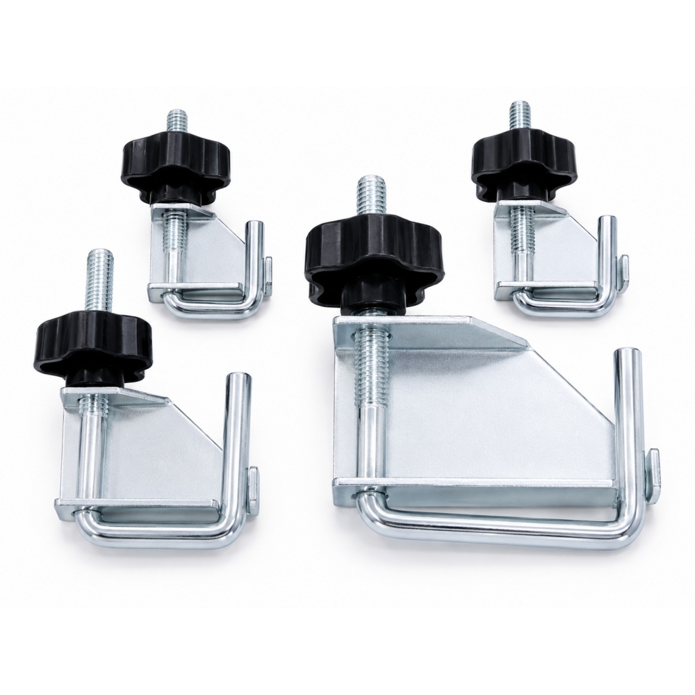 Pinzas para obturar mangueras | Juego 4 uds 10–45 mm | Combustible y refrigerante.