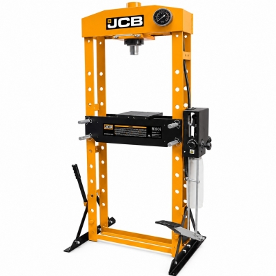 Prensa hidráulica 30 toneladas JCB | Con manómetro & pedal.