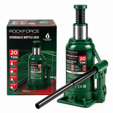 Gato hidráulico de botella 20 toneladas | Rockforce Professional