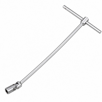 Llave con mango en T deslizante con vaso articulado 13 mm.