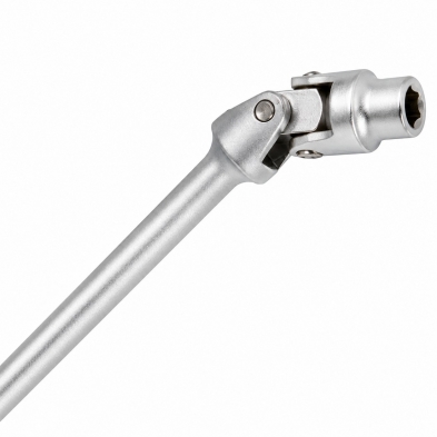 Rótula universal con ángulo de trabajo de hasta 60°.