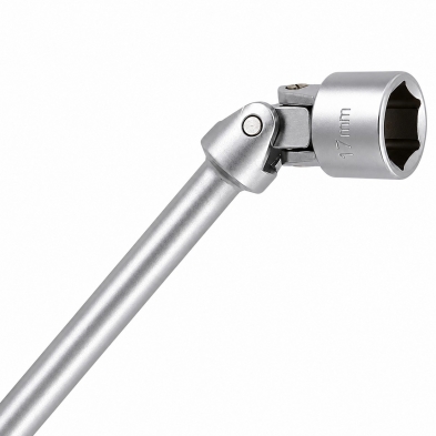 Llave de vaso articulada en T 17 mm.