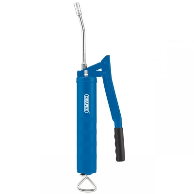 Engrasadora manual de palanca Draper 500 cc con tubo rígido y mango ergonómico para mantenimiento