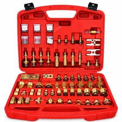 Kit Universal de Adaptadores para Limpieza de Aire Acondicionado | 78 Piezas