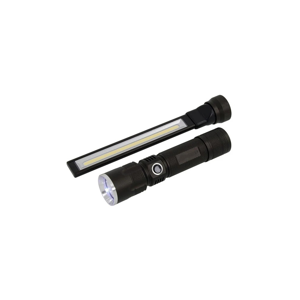 Linterna LED 2 en 1 Magnética 350 Lúmenes | ULTRA Potente de alto Alcance 150 Metros