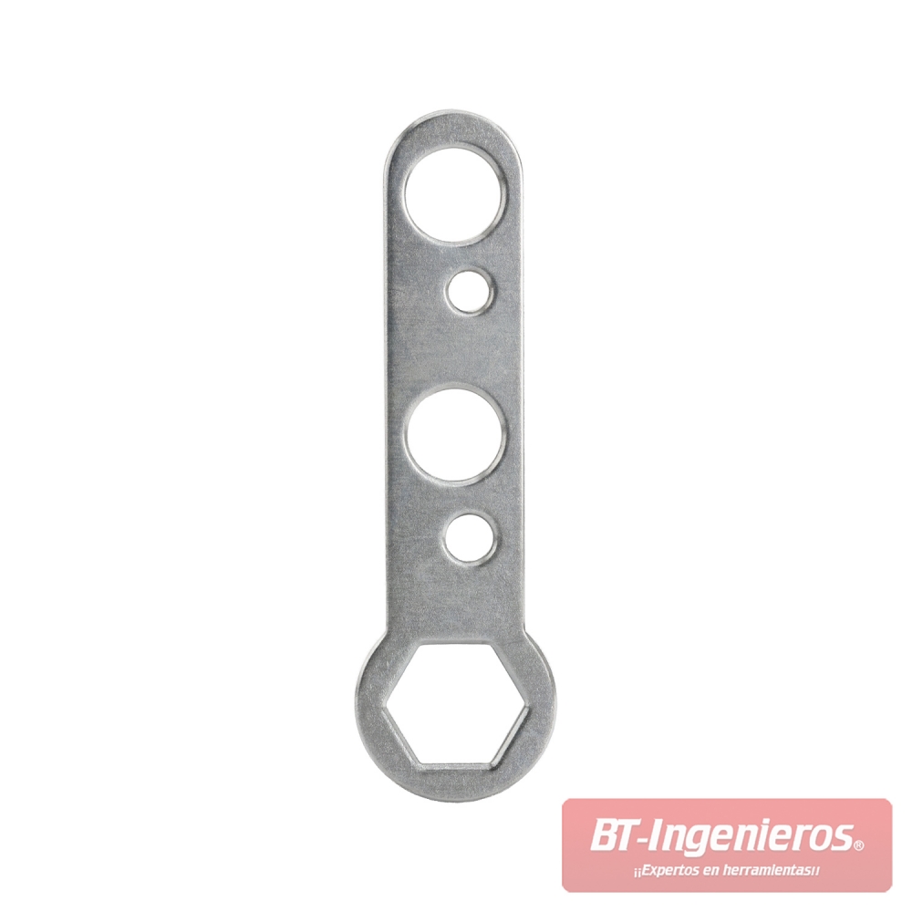 Llave plana de servicio incluida con la remachadora manual