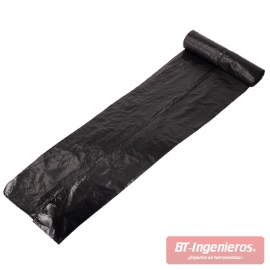 Bolsa de basura negra 120 L de 70 x 110 cm en LDPE