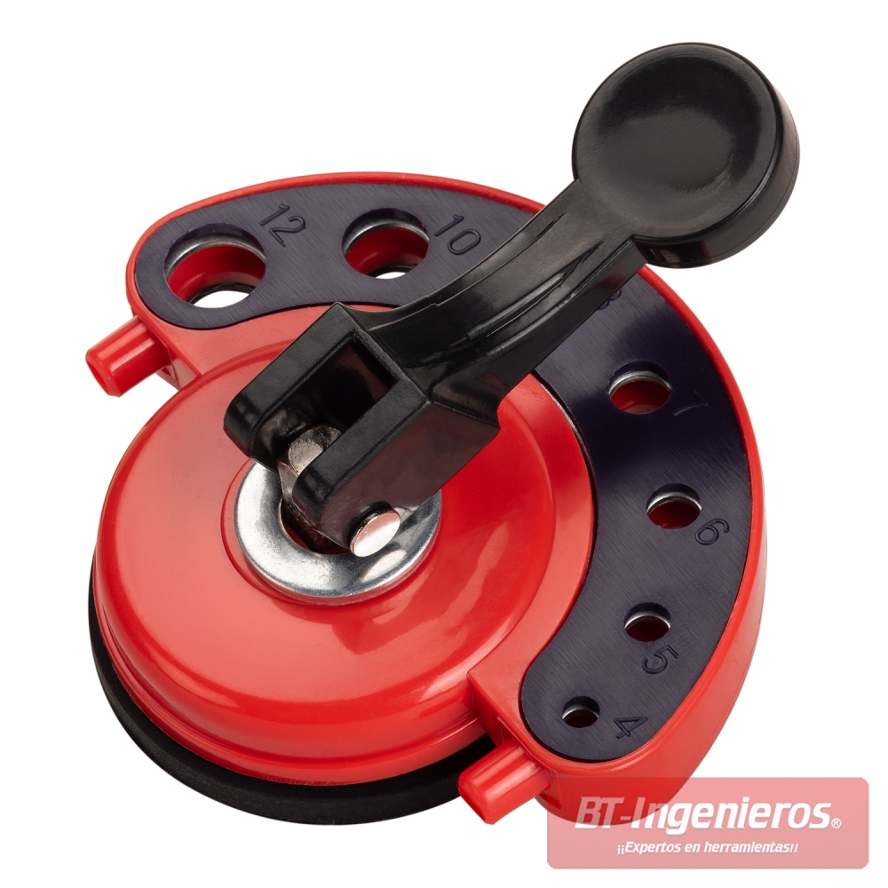 Ventosa ajustable para perforar marmol