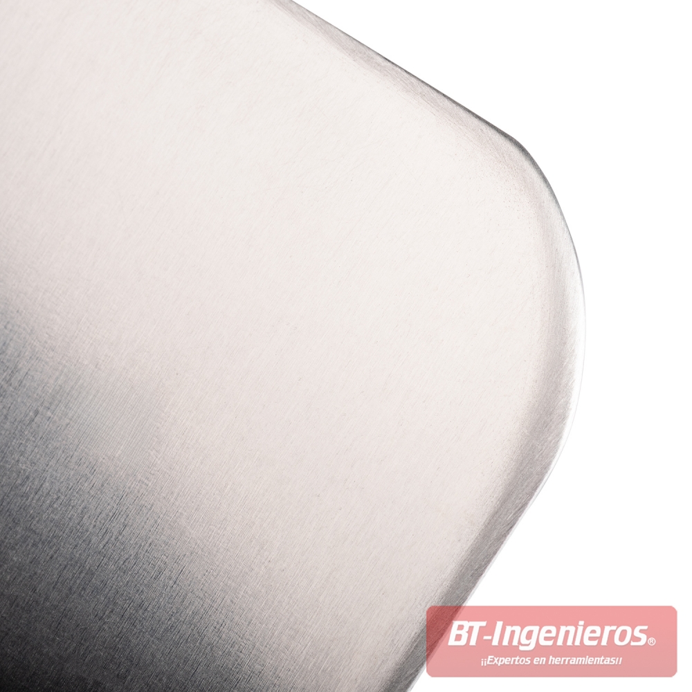 Esquina redondeada de talocha de aluminio para mortero