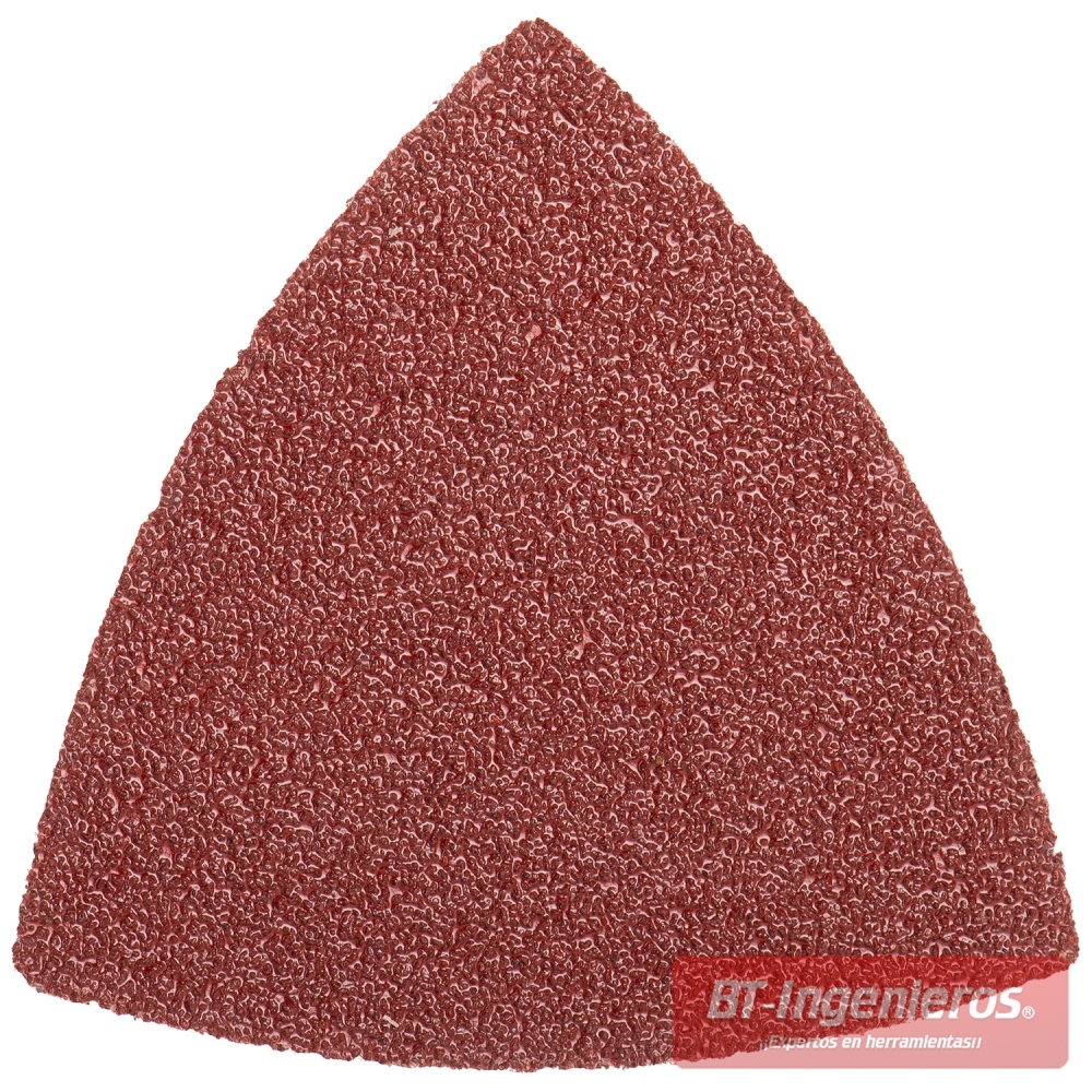 Hoja abrasiva triangular para multiherramienta oscilante