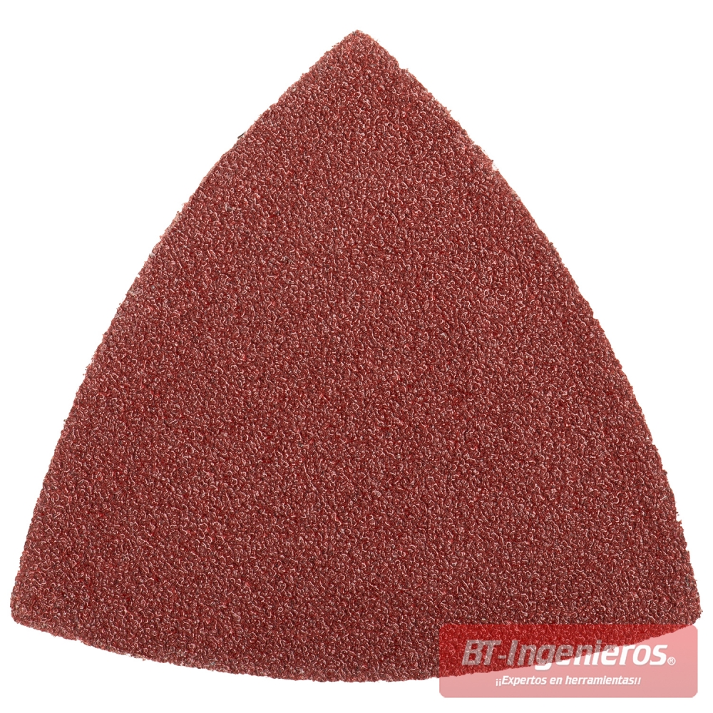 Lija triangular para base de multiherramienta oscilante