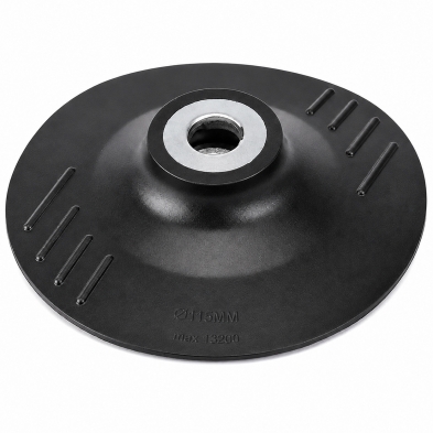 Plato soporte para discos de fibra 11,5 cm M14 x 2