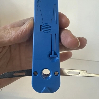 Herramienta punch down manual para cableado de telecomunicaciones