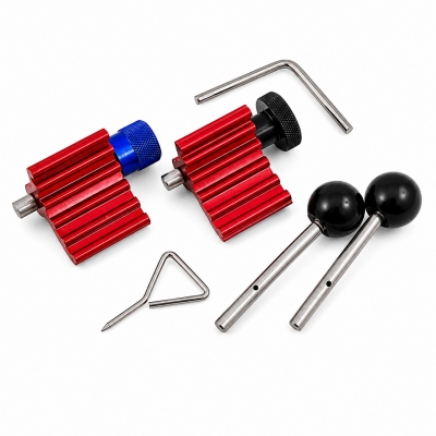 Kit de calado VAG 1.4 1.6 1.9 y 2.0 TDI con bloqueos de cigüeñal y pasadores de distribución.