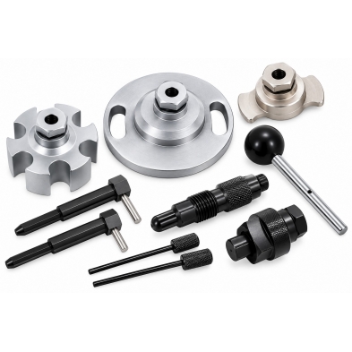 Maletín con herramientas de distribución para motores Audi y Volkswagen V6 TDI 2.7 y 3.0 Common Rail.