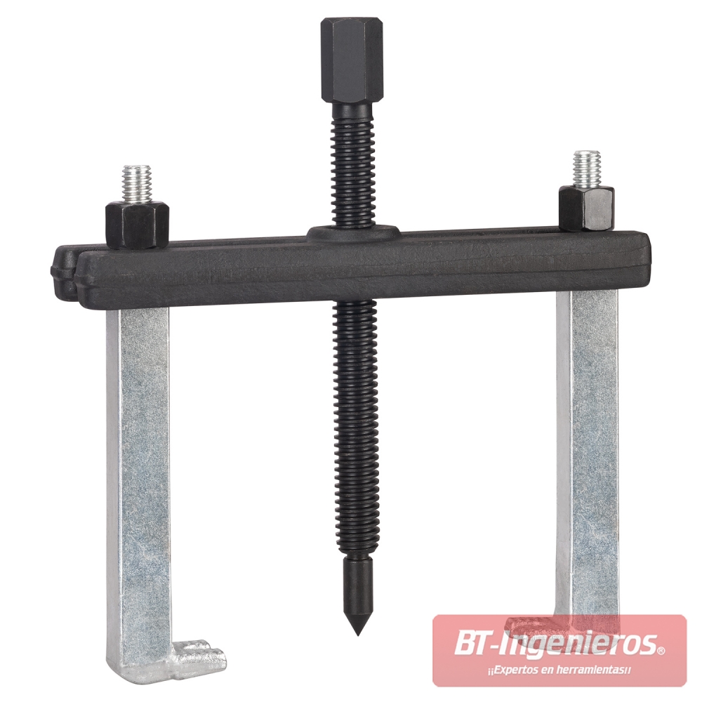 Extractor de rodamientos con barra transversal y husillo central