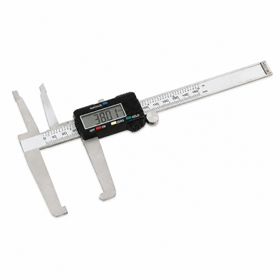 Calibre digital para discos de freno y tambores con pantalla LCD