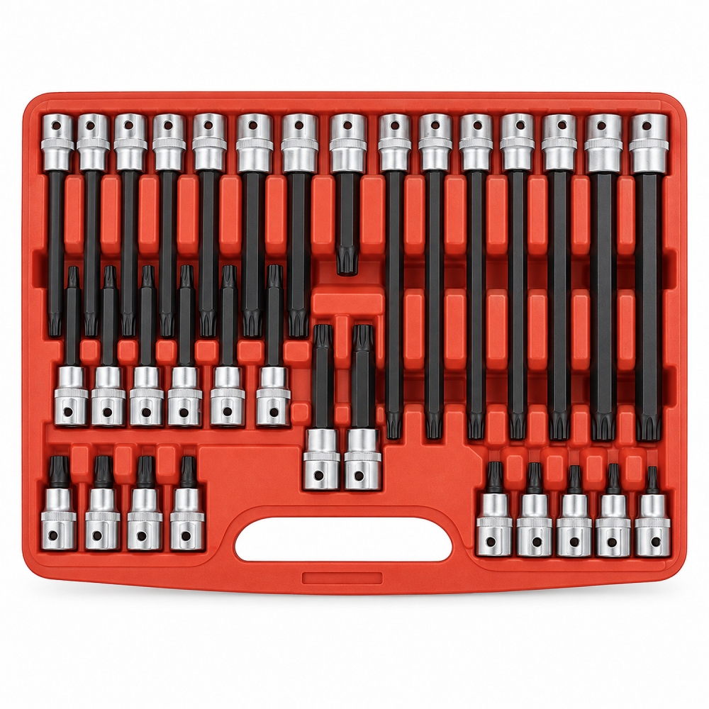Juego de puntas RIBE 1/2 largas 32 piezas M5-M14