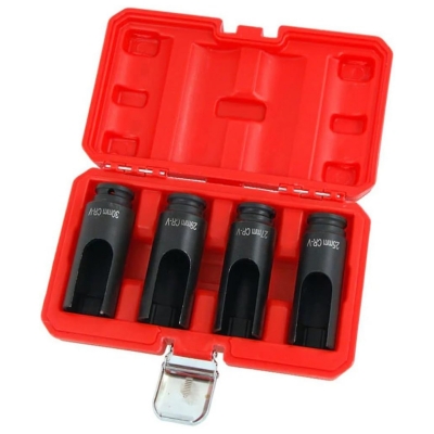 Juego de vasos abiertos para inyectores diésel 25 27 29 y 30 mm BT15849