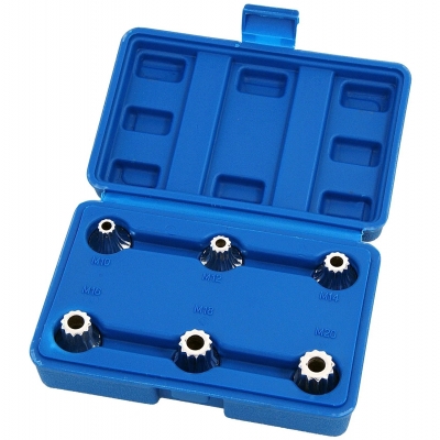 Juego de puntas XZN de seguridad 1/2" M10-M20 BT15854