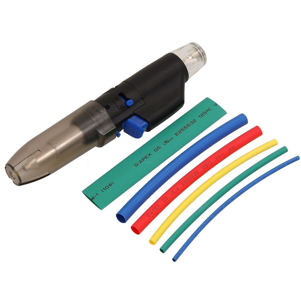 Kit de fundas termorretráctiles con soplete de gas BT16265
