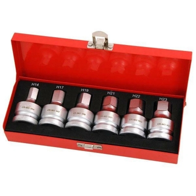 Juego de puntas hexagonales 3/4" 14-23 mm BT14961
