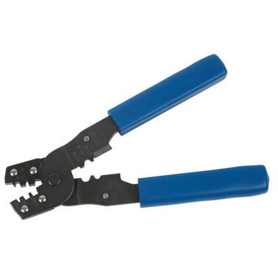 Alicate crimpador para terminales aislados y no aislados 10-28 AWG BT15388