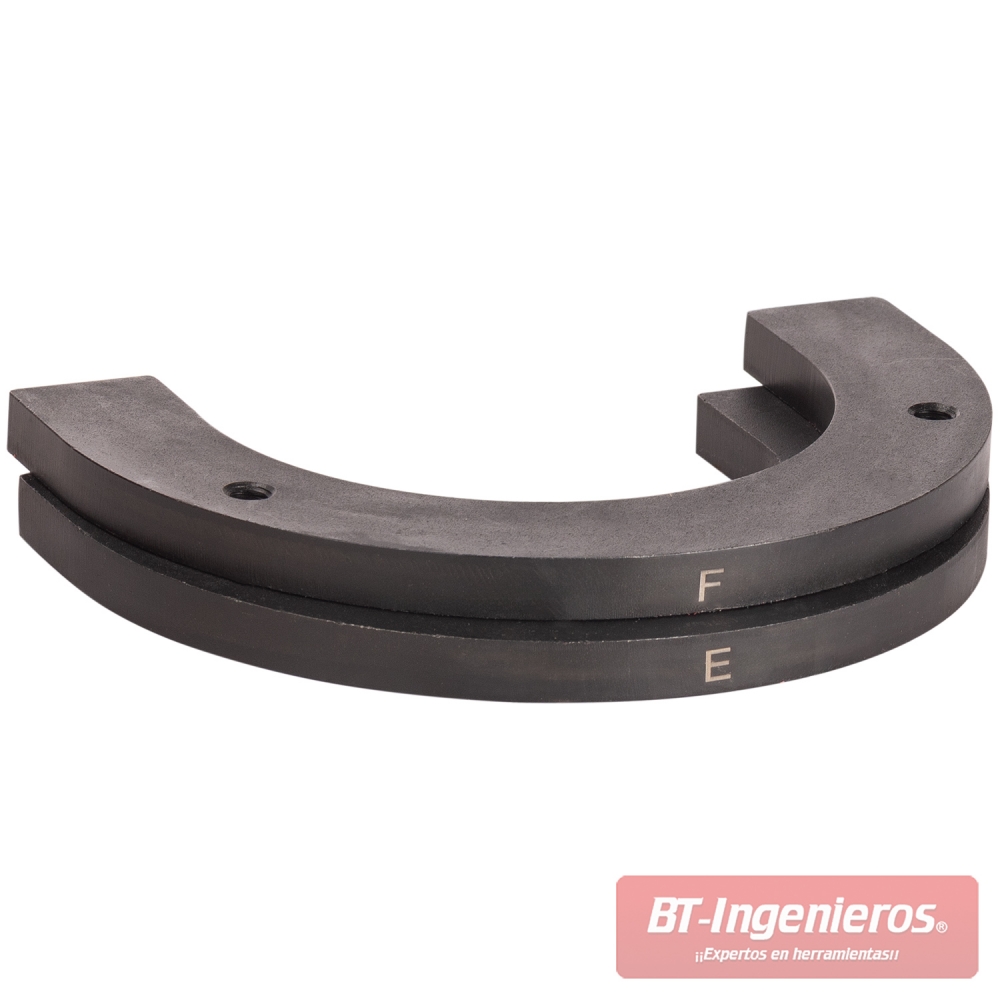 Placas semicirculares E y F para kit extractor de rodamientos