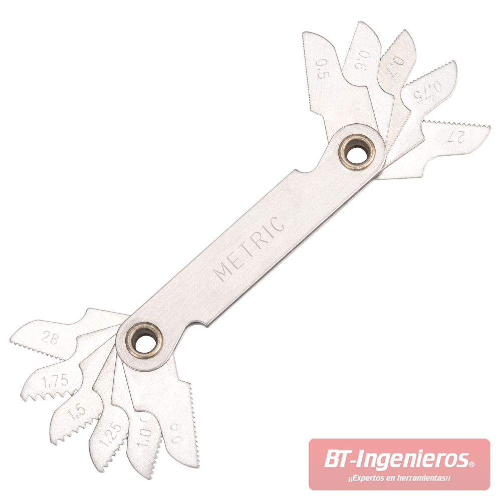 Galga métrica de paso de rosca del kit BT16337
