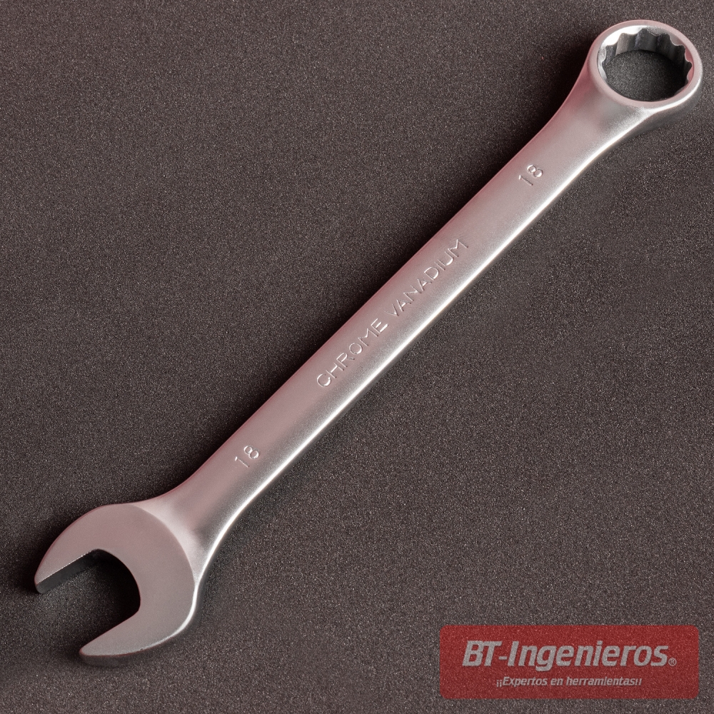 Llave combinada métrica de juego de herramientas para mecánico