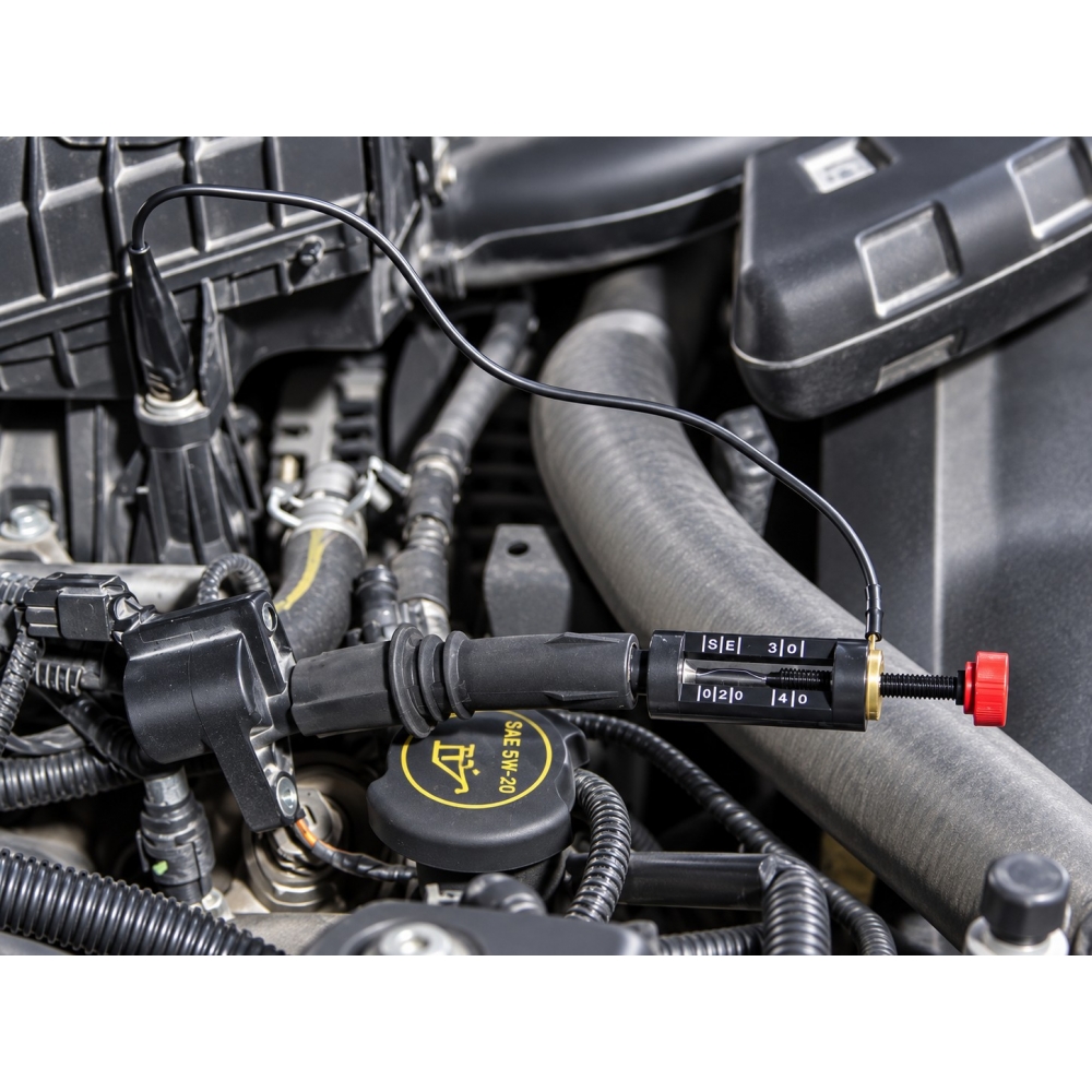 Para diagnóstico visual de sistemas de encendido en motores de gasolina.