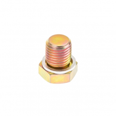 Tapón de vaciado M13 x 1,5 de cabeza hexagonal con arandela de sellado