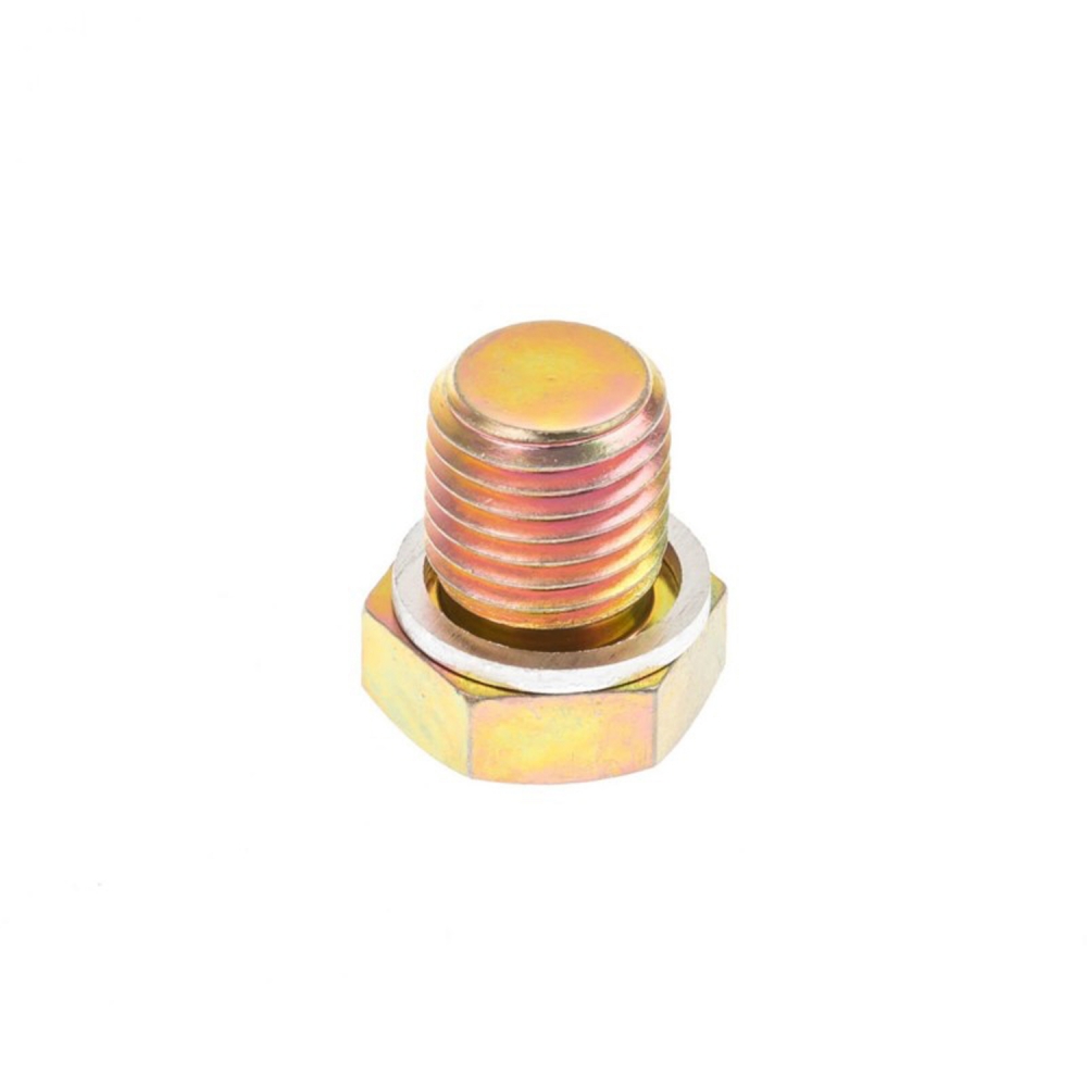 Tapón de vaciado M13 x 1,5 de cabeza hexagonal con arandela de sellado