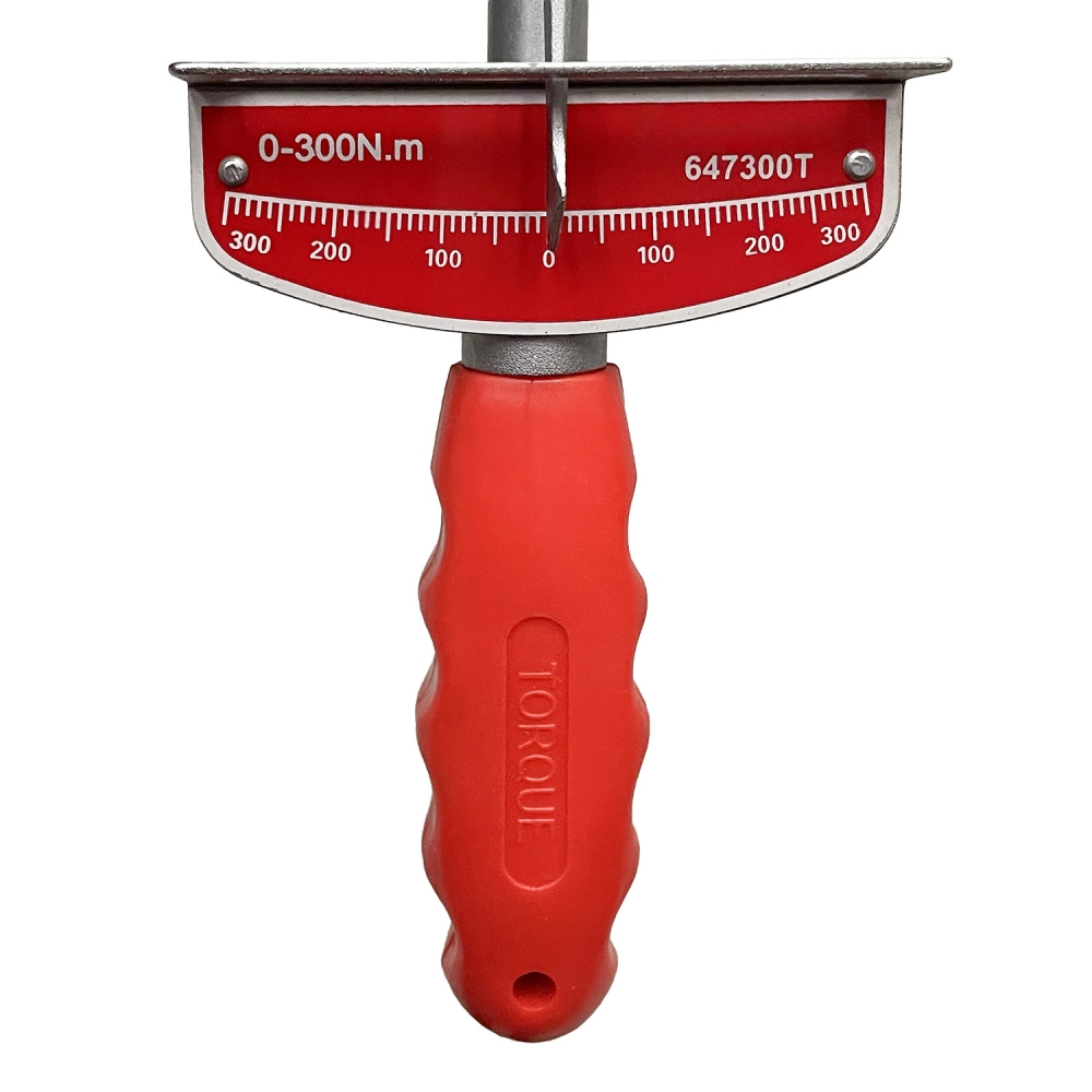Indicador de aguja y empuñadura de llave dinamométrica manual 0-300 Nm
