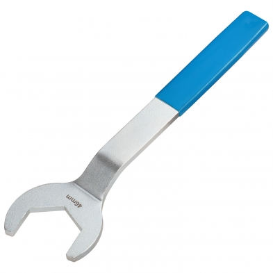 Llave para bomba de agua Opel GM OHC de 4,6 cm con mango revestido azul