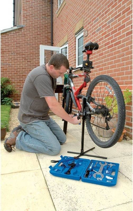 Soporte bicicleta taller 