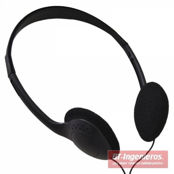 Auriculares con espuma protectora