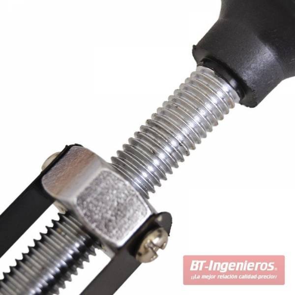 Llave de filtro de aceite de fleje.  Cuerpo galvanizado