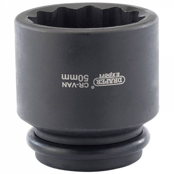 Llave de vaso de impacto, 50 mm. 3/4" 12 caras