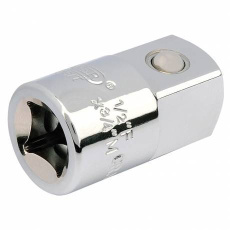 Juego Llaves Repuesto KS Tools 918.1410-E 1/4" CHROMEplus Llave De Vaso Flank-Drive 10mm, Colgador Llave Vaso KS Tools