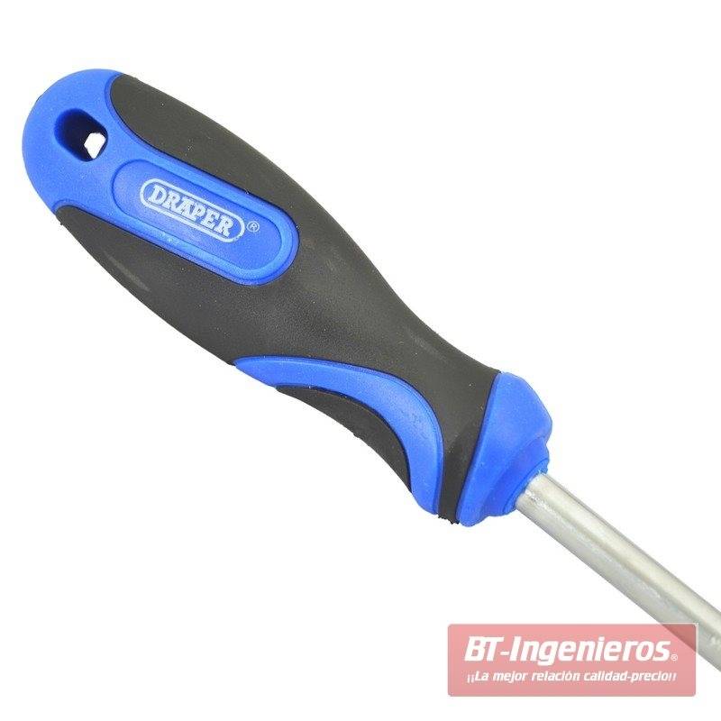 Juego de 4 destornilladores extra largos con puntas Torx. 350 mm