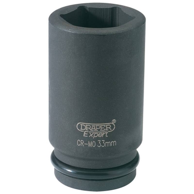 Llave de vaso de impacto larga de 33 mm. 3/4" Hexagonal